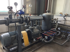 水環式真空泵使用現場